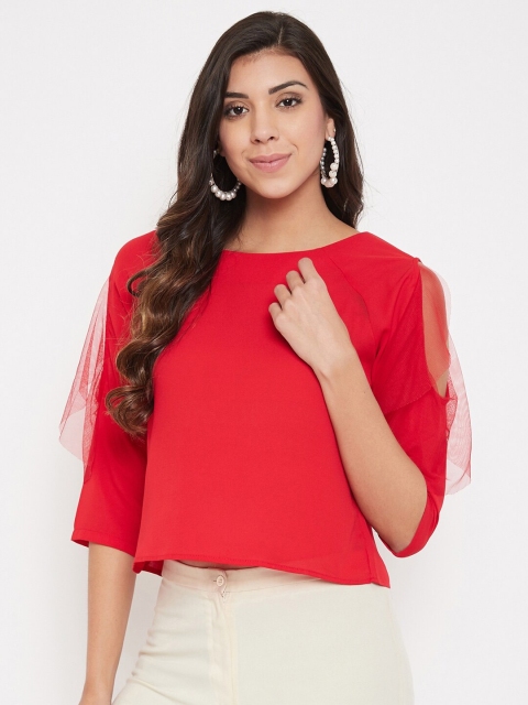 

CAMLA Red Regular Top