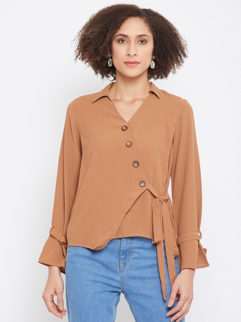 

CAMLA Beige Shirt Style Top