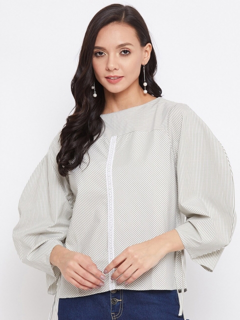 

CAMLA Olive Green Regular Top