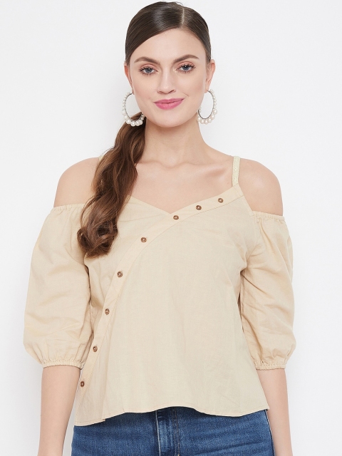 

CAMLA Beige Regular Top