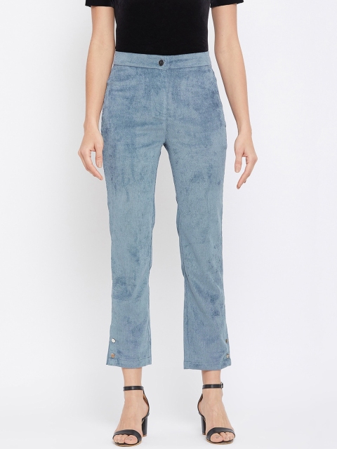 

CAMLA Women Teal Blue Trousers