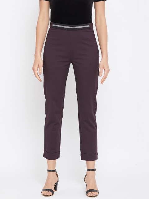 

CAMLA Women Maroon Trousers