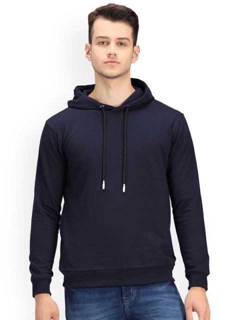 

Ratans Men Blue Hooded Sweatshirt