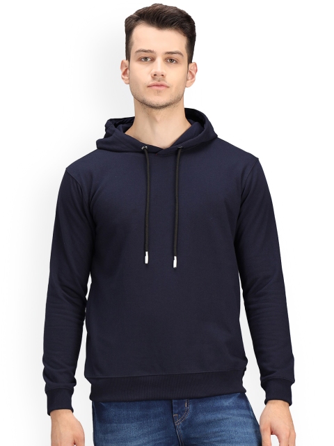 

Ratans Men Blue Hooded Sweatshirt