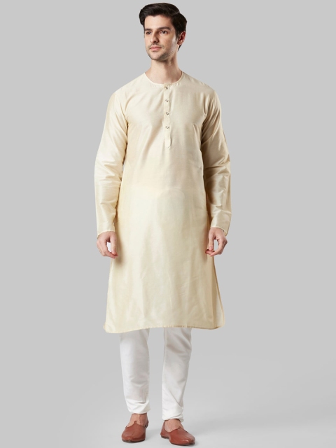 

Ethnix by Raymond Men Beige Kurta