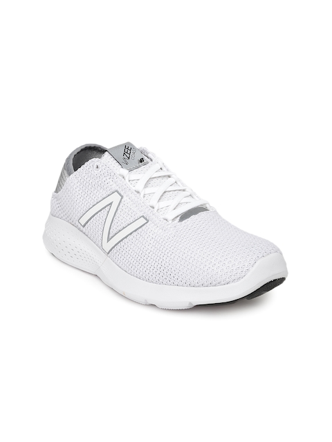  New Balance Women White Running Shoes