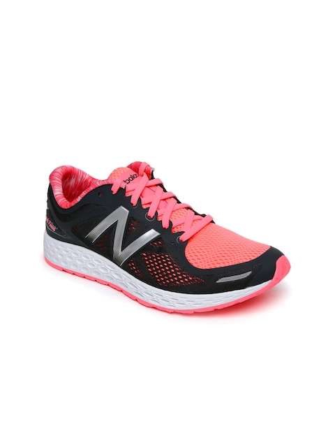  New Balance Women Pink Colourblocked WZANTBP2 Running Shoes