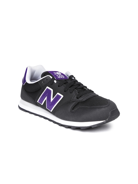 

New Balance Women Black GW500PB Leather Casual Shoes