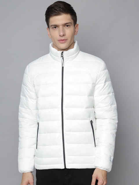 

LINDBERGH Men Off White Lightweight Puffer Jacket