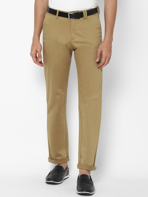 

Allen Solly Men Khaki Chinos Trousers