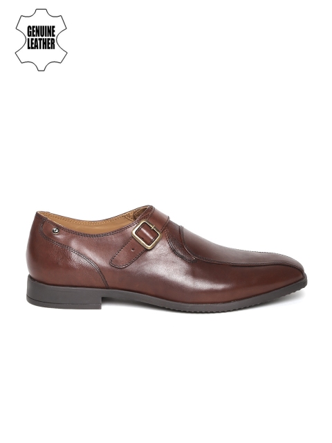 

INVICTUS Men Brown Monk Shoes