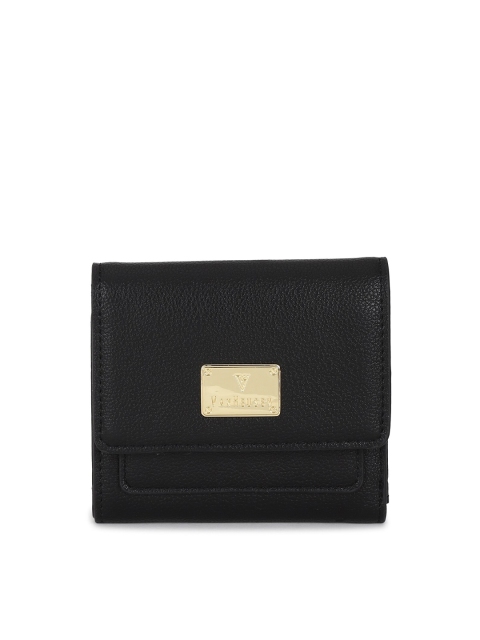 

Van Heusen Black PU Three Fold Wallet