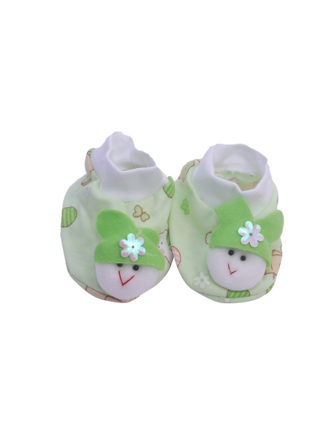 

Spiky Kids Green Applique Socks