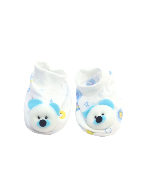 

Spiky Unisex Kids White & Blue Socks