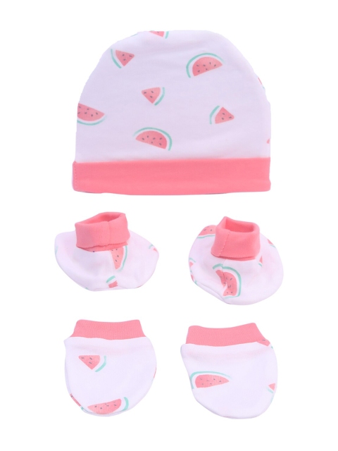 

Spiky Infants White & Pink 3 Pc Apparel Gift Set