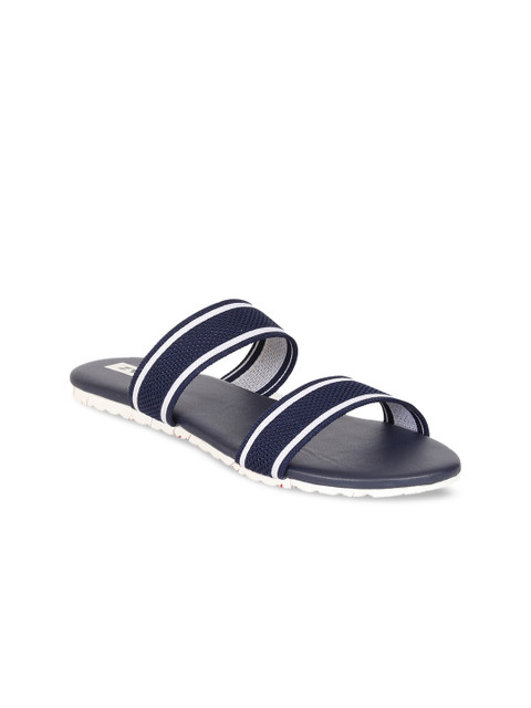 

Zyla Women Blue Striped Open Toe Flats