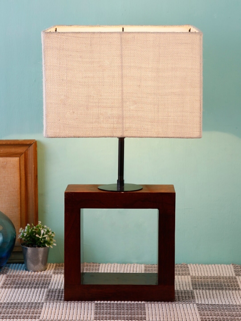 

Devansh White Wooden Table Lamp