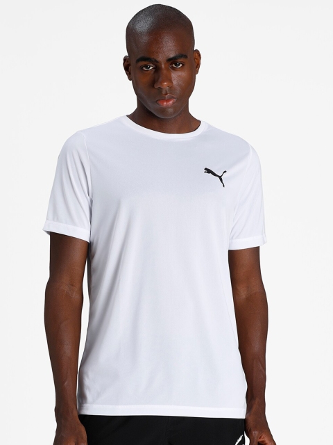 

Puma Men White Active Small Logo T-shirt