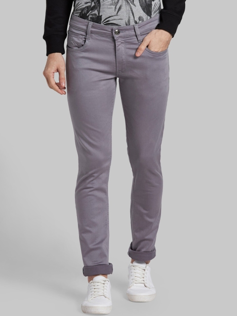 

Parx Men Grey Tapered Fit Jeans
