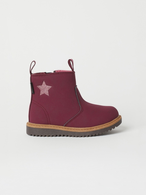 

H&M Girls Red Waterproof Boots