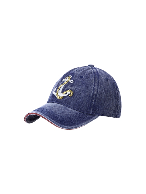 

TyranT Unisex Blue Embroidered Baseball Cap