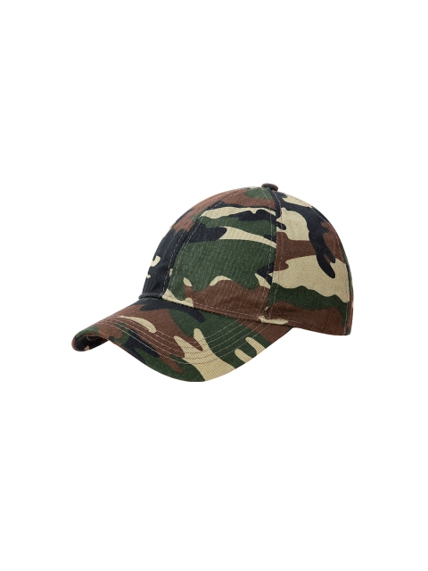 

TyranT Unisex Green & Black Printed Baseball Cap