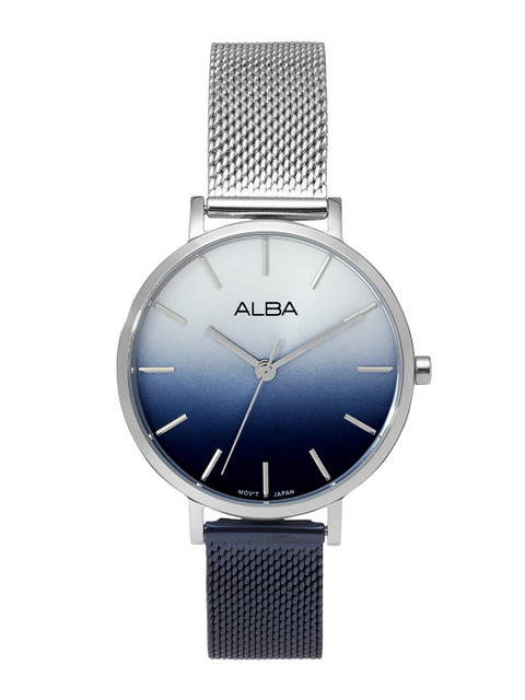 

Alba Women Silver-Toned Printed Dial & Silver Toned Straps Analogue Watch AH8869X1