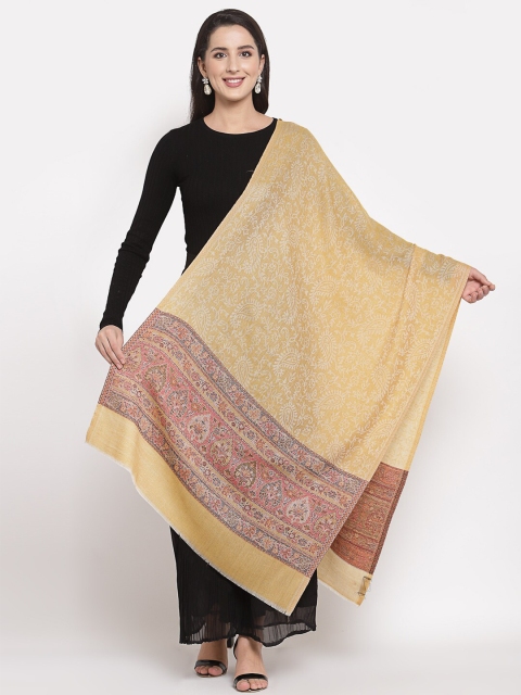 

Pashtush Women Yellow & Red Printed Stole