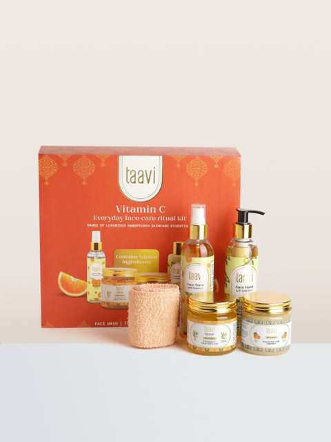 

Taavi Vitamin C Everyday Face-Care Ritual Kit, Orange