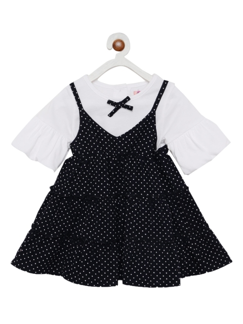 

Nauti Nati Black & White A-Line Dress