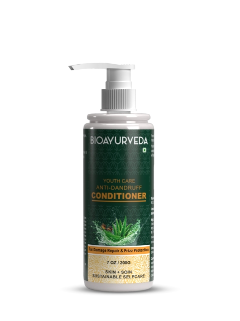 

BIOAYURVEDA Youth Care Anti-Dandruff Conditioner- 200 g, Green