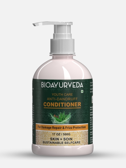 

BIOAYURVEDA Youth Care Anti-Dandruff Conditioner 500 g, Green
