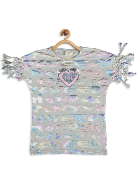 

Tiny Girl Grey Regular Top