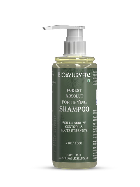 

BIOAYURVEDA Unisex Forest Absolute Fortifying Shampoo 200 gm, Green