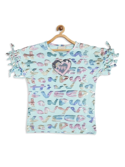 

Tiny Girl Sea Green Regular Top