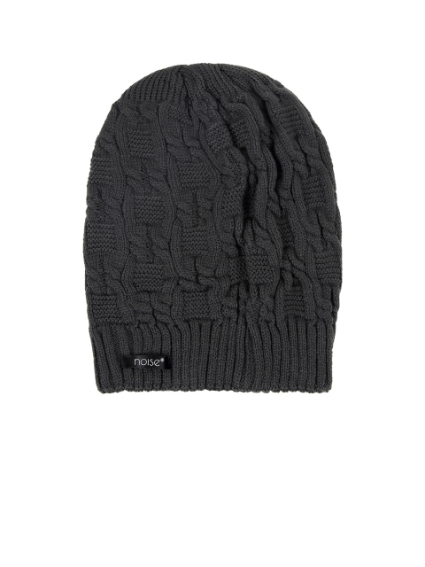 

NOISE Unisex Grey Beanie