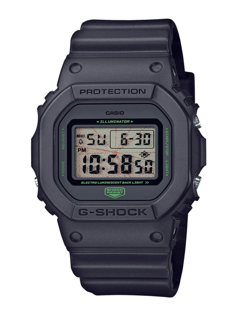 

CASIO Men Grey Dial & Grey Wrap Around Straps Digital Watch