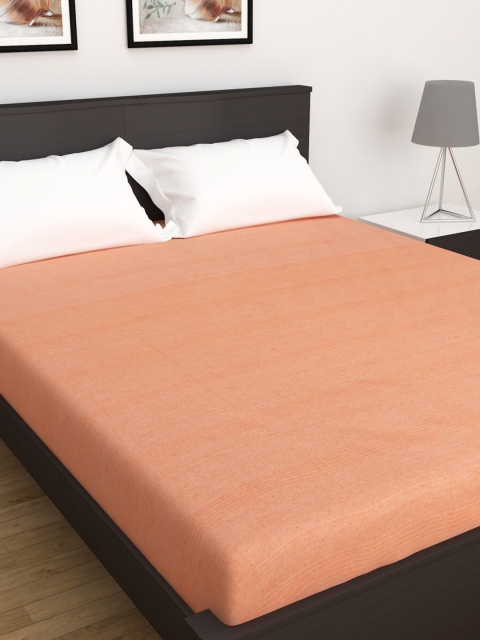

Home Centre Orange 152 TC King Bed Cover