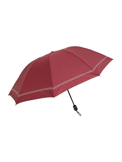 

FabSeasons Maroon Solid 3-Fold Umbrella