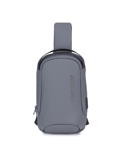 

BANGE Unisex Grey Backpack with USB Charging Port