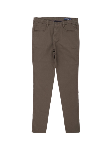 

Allen Solly Junior Boys Brown Slim Fit Trousers