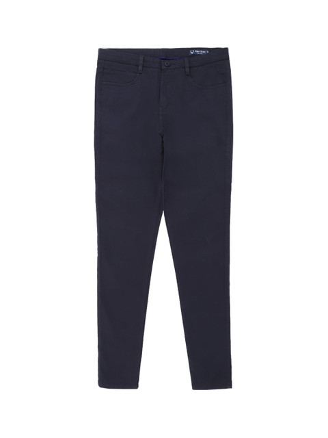 

Allen Solly Junior Boys Navy Blue Slim Fit Trousers