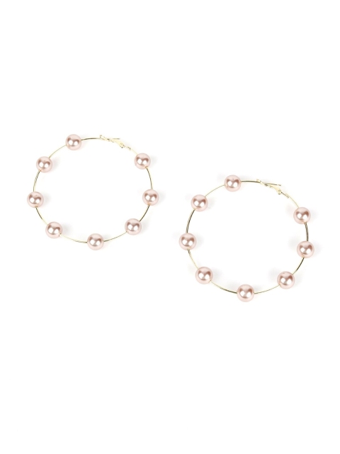 

ODETTE Gold-Toned Contemporary Hoop Earrings
