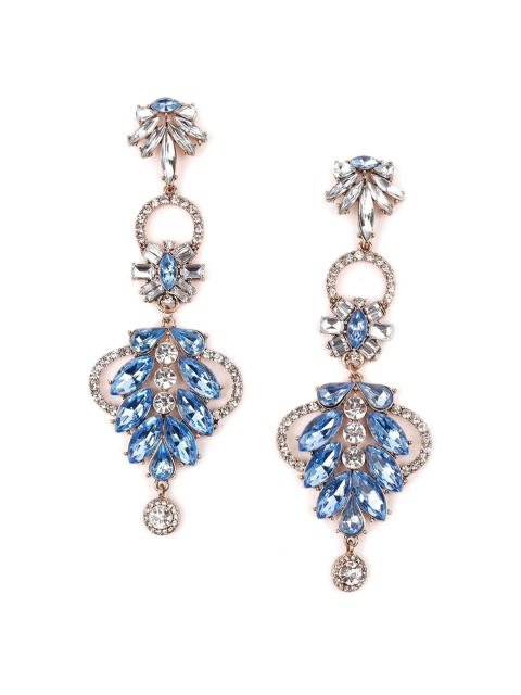 

ODETTE Gold-Toned Contemporary Drop Earrings