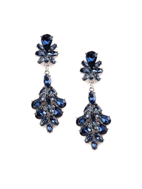 

ODETTE Blue Contemporary Drop Earrings