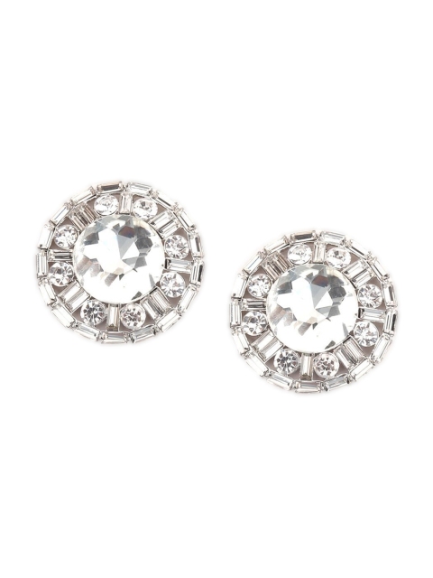 

ODETTE Silver-Toned Circular Studs