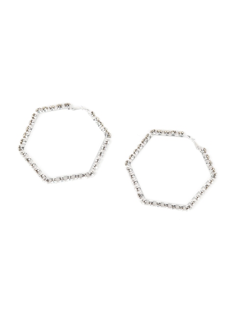 

ODETTE Gold-Toned Geometric Hoop Earrings