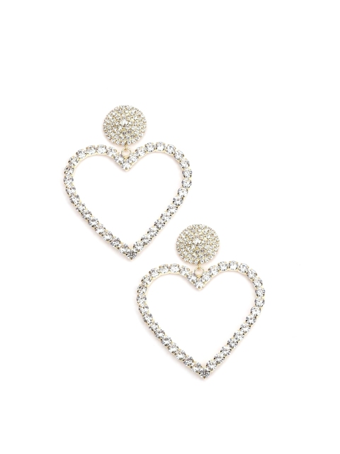 

ODETTE Gold-Toned Contemporary Drop Earrings