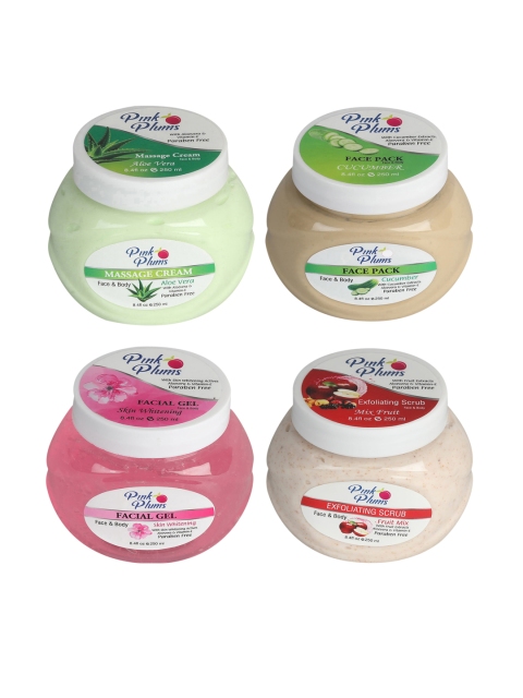 

Pink Plums Multi Facial Kit
