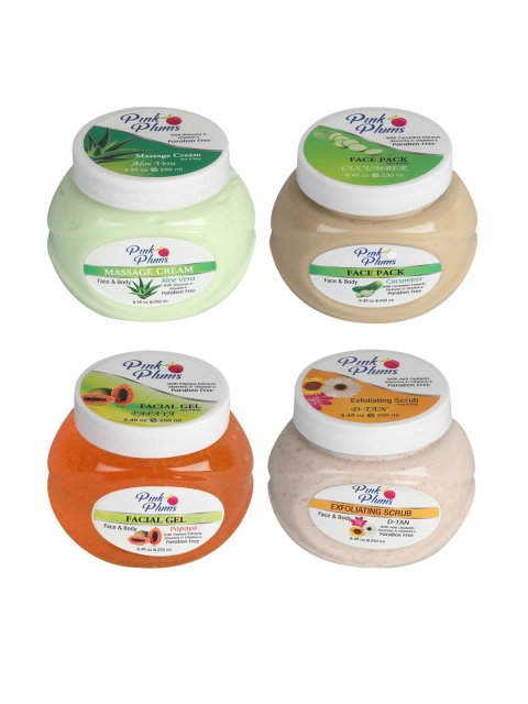 

Pink Plums Women Body Care Kit 1000 ml, Green